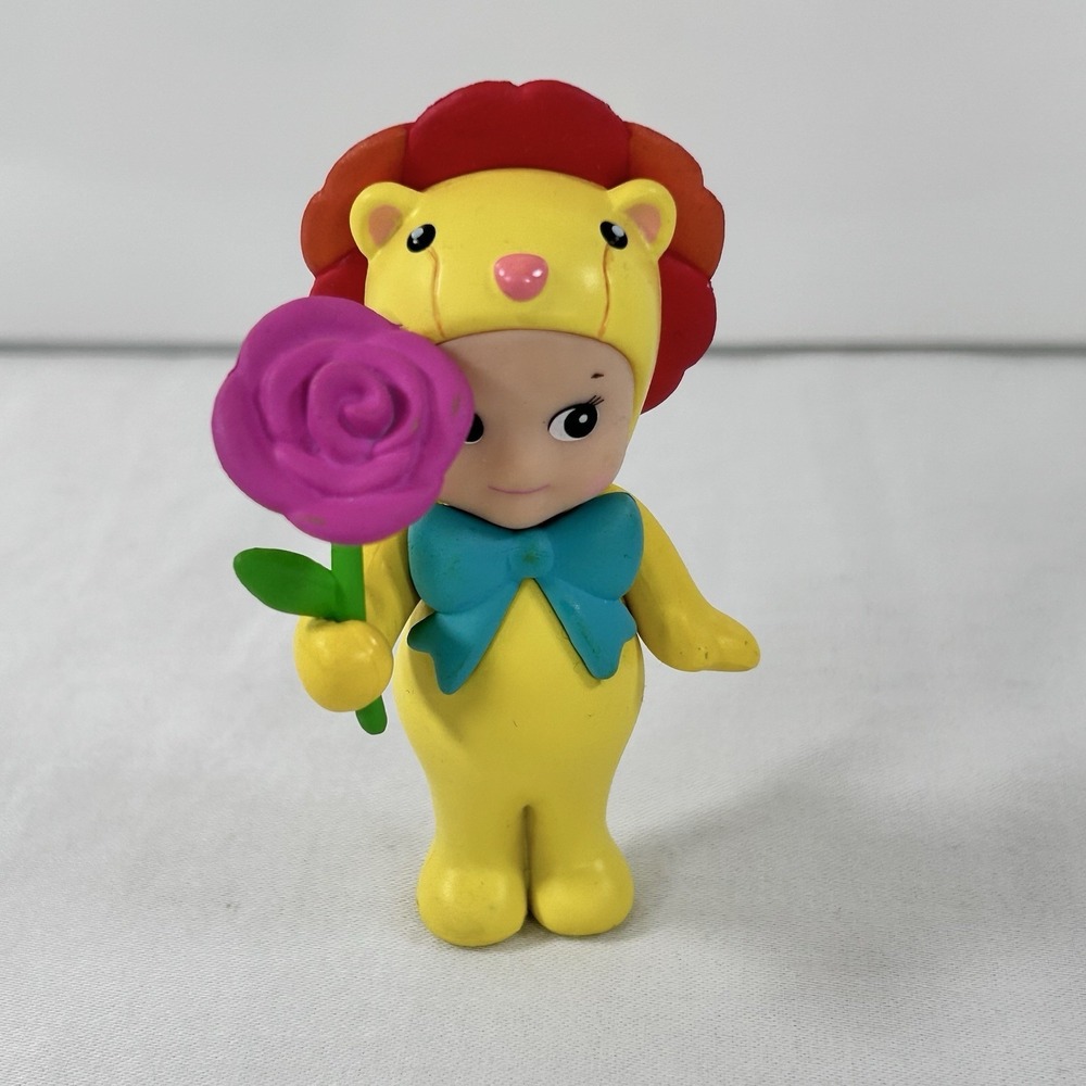 Sonny Angel Flower Gift Series Rose Lion Yellow Figure